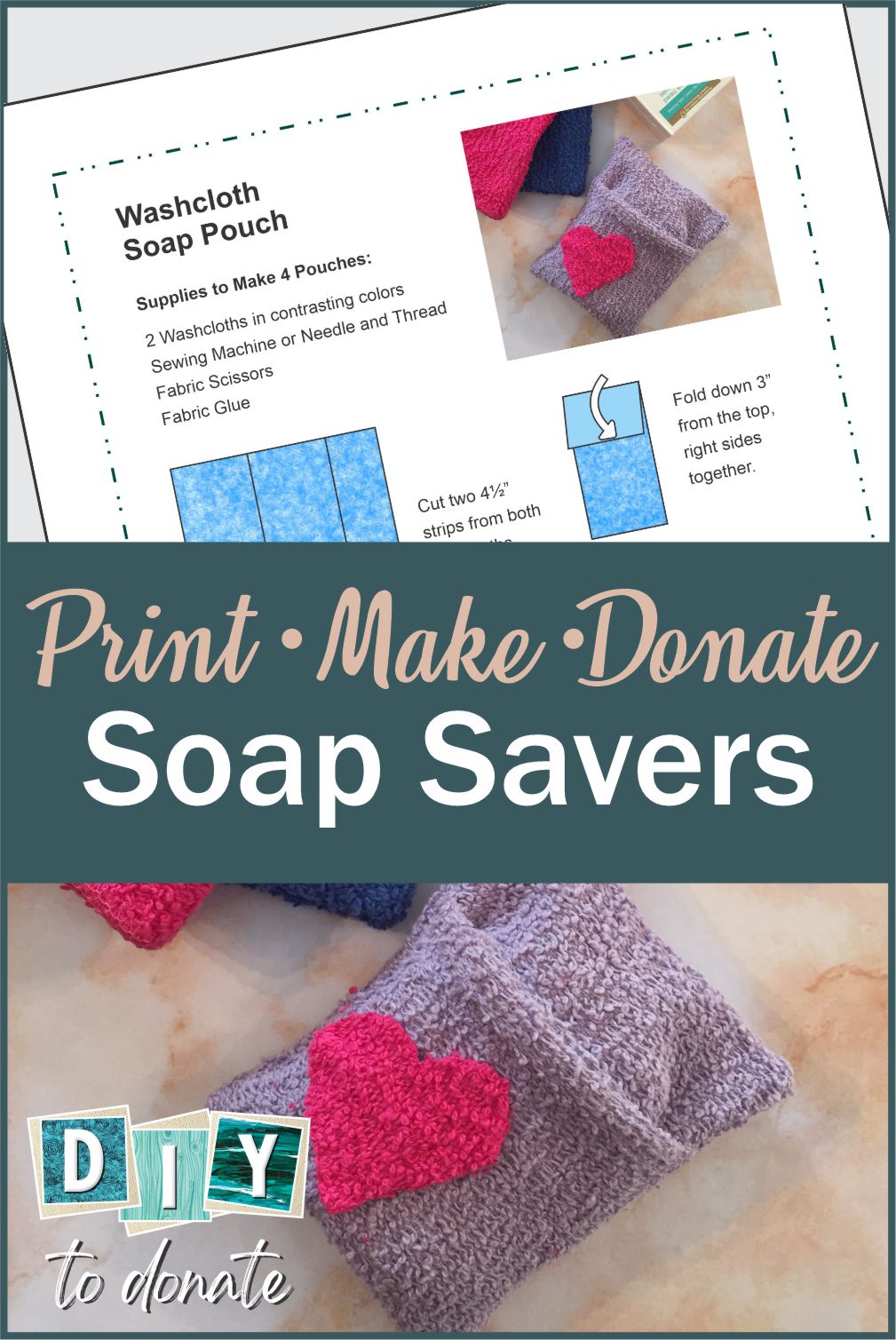 Making a Washcloth Soap Pouch  Soap pouches, Diy soap pouches, Diy soap  holder