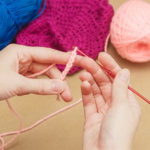 Easy crochet-square